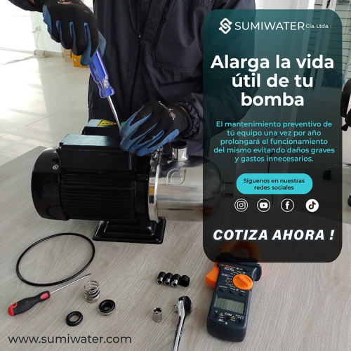 Reparación y mantenimiento de bombas  