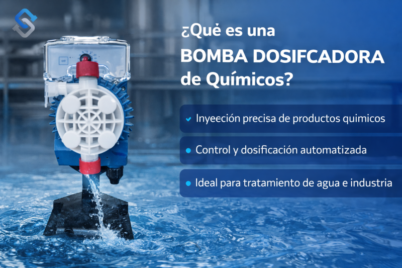 &iquest;Qu&eacute; es una Bomba Dosificadora de Qu&iacute;micos? Gu&iacute;a Completa en Ecuador