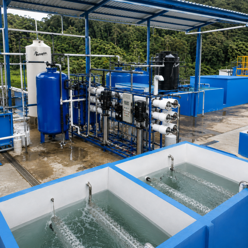 Planta Potabilizadora de Agua para Comunidades
