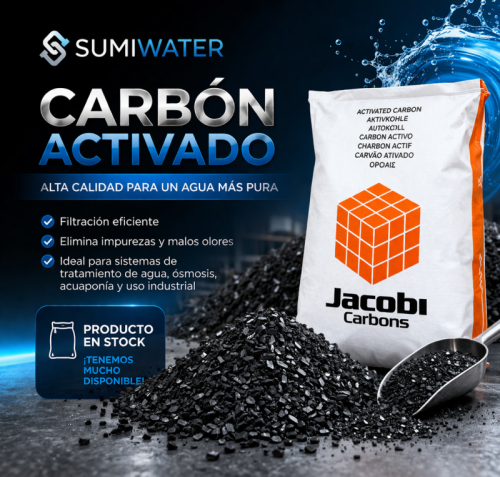 &iquest;Qu&eacute; es el carb&oacute;n activado y c&oacute;mo funciona en el tratamiento de agua?