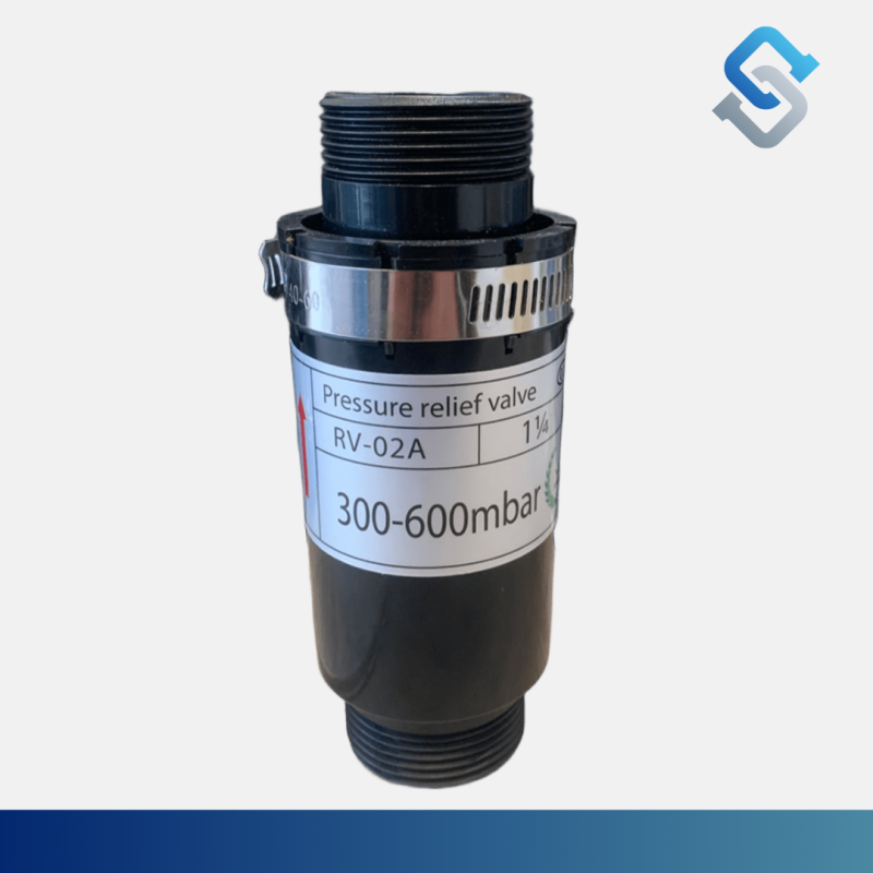 VALVULA DE ALIVIO 300-600Mbar 1.1/4"