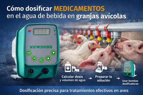 C&oacute;mo dosificar medicamentos y Vitaminas en el agua de bebida en granjas av&iacute;colas