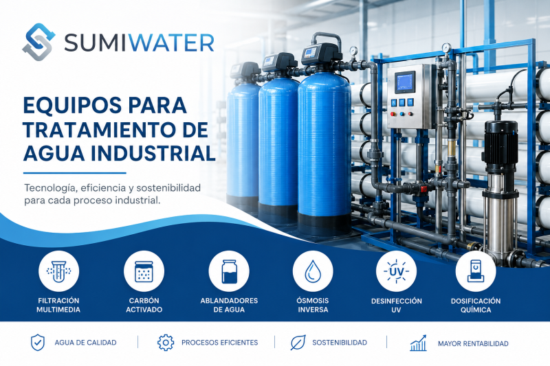 Equipos para Tratamiento de Agua Industrial-Ecuador