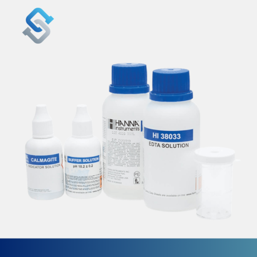 Test Kit de Dureza Total (0–30 / 300 ppm) – Líquido – Hanna Instruments