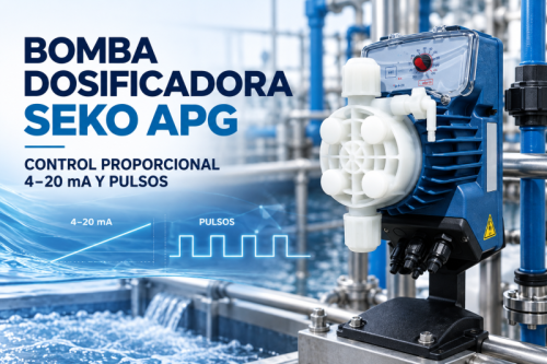 Bomba dosificadora SEKO APG: control proporcional para una dosificaci&oacute;n precisa y automatizada-ECUADOR