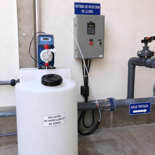 Sistemas de Inyecci&oacute;n de Cloro para Tratamiento de Agua en Ecuador