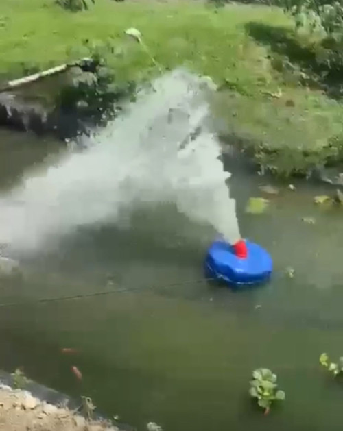 Ventajas de un aireador tipo splash en piscicultura: mejora la oxigenaci&oacute;n y productividad de los cultivos acu&iacute;colas